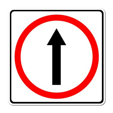 devam yolu, ileriye doğru işaret et