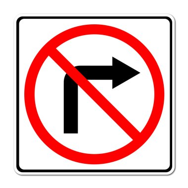 Yol işareti doğru çevirme