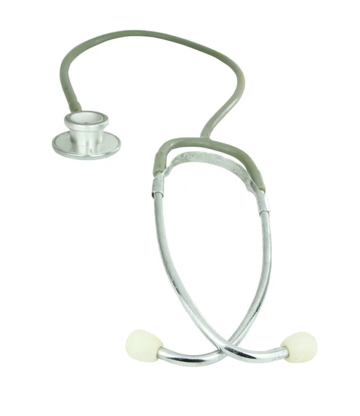 Stethoscope on white — Stock Photo, Image