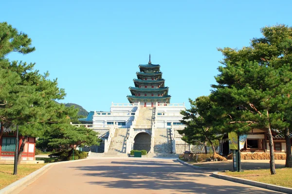 民俗韩国国家博物馆，首尔韩国 — 图库照片