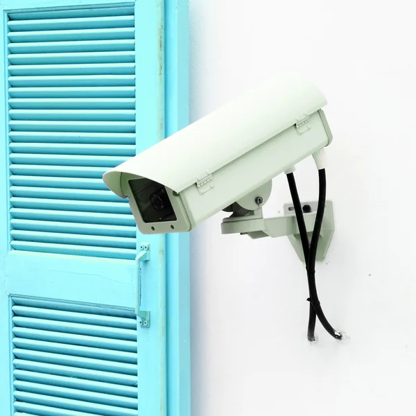 CCTV com janela — Fotografia de Stock