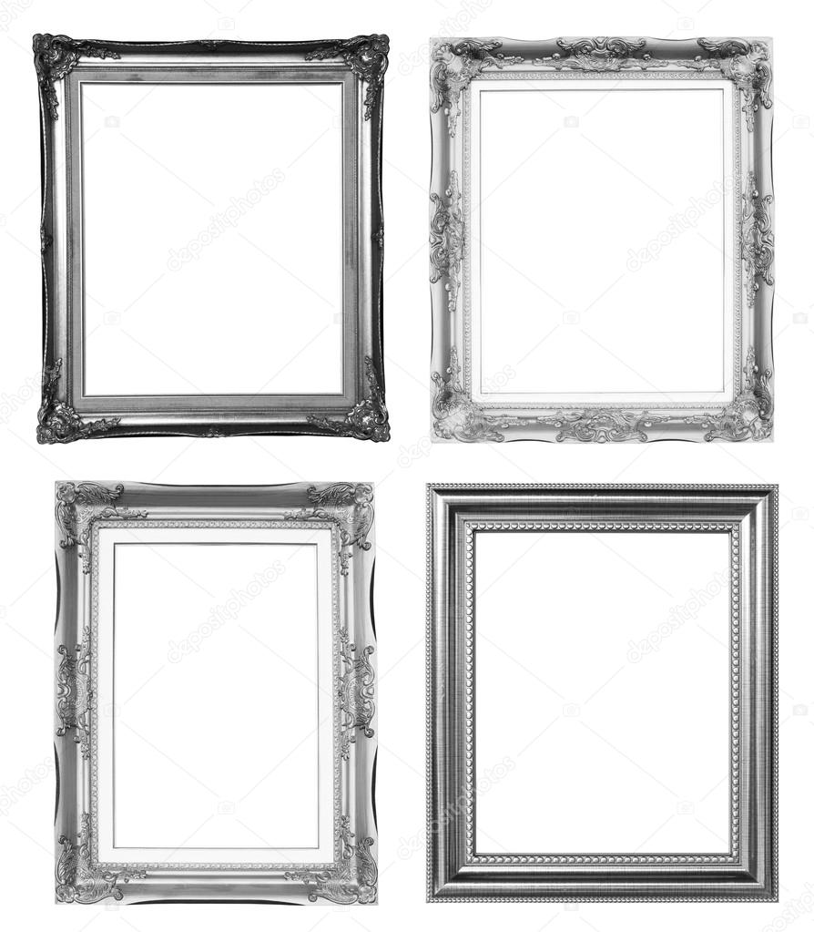 4 silver frame