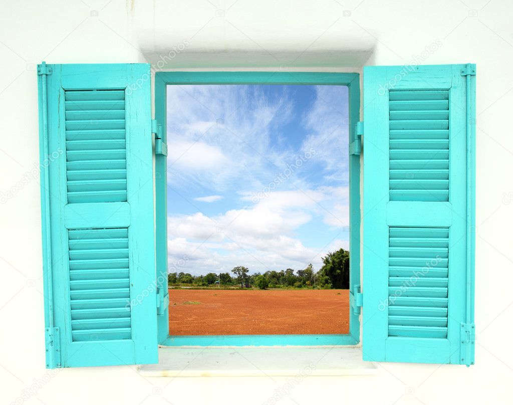 Greek Style windows window with nature country