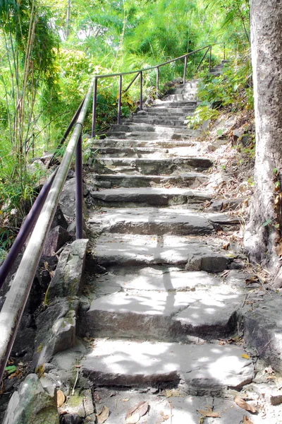 Escada de pedra no parque Pha Tam, Tailândia — Fotografia de Stock
