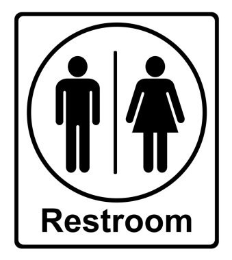 tuvalet şarkı üzerine beyaz