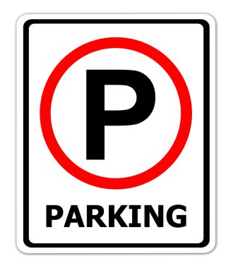 Otopark trafik işaretleri