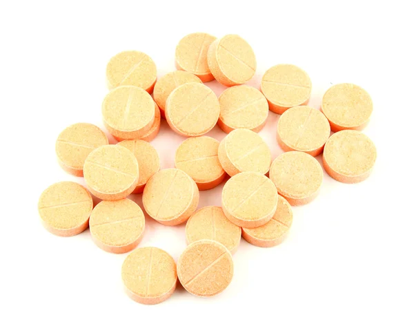 Pillola di vitamina C — Foto Stock