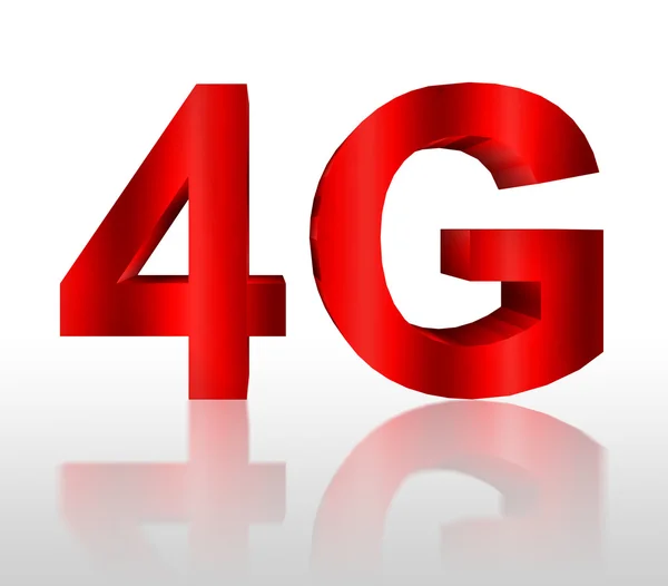 Símbolo 4G —  Fotos de Stock