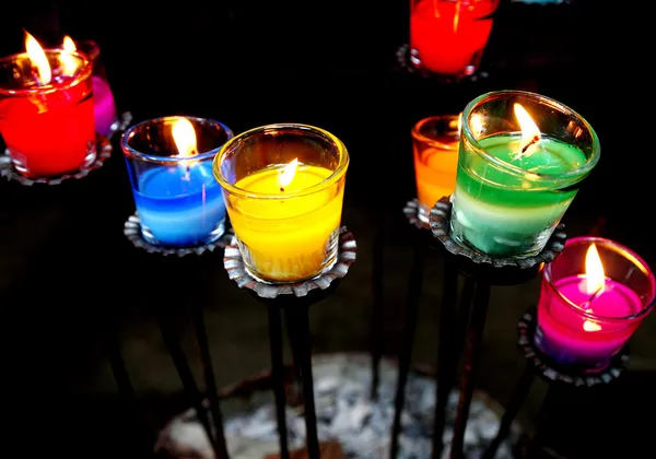 芳香蜡烛 — 图库照片