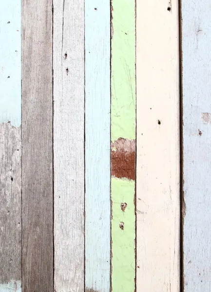 古い木製の壁を色します。 — ストック写真