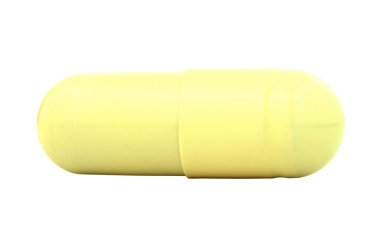 Close-Up sarı tıbbi kapsül