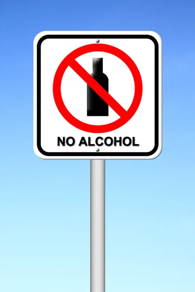 Aucun signe d'alcool — Photo