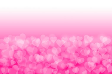 Metin için kalpleri ve yeri olan soyut arkaplan