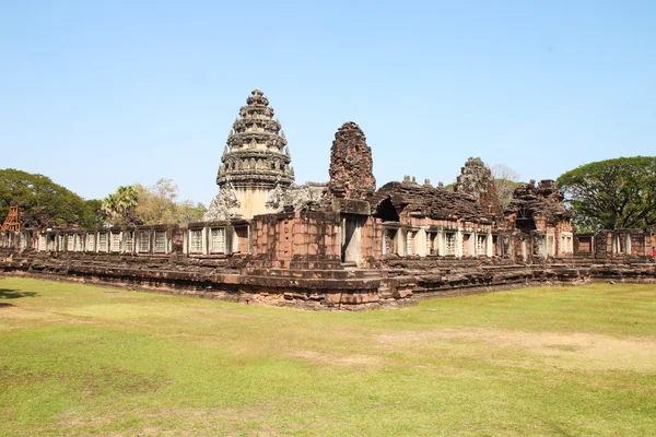 Castello di Pimai, un antico castello in Thailandia — Foto Stock