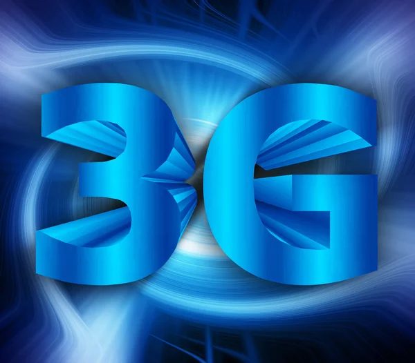 Символ сети 3G — стоковое фото