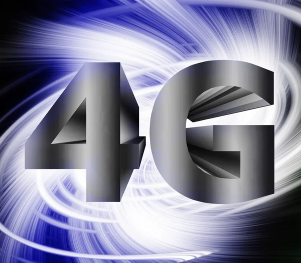 4g ağ simgesi — Stok fotoğraf