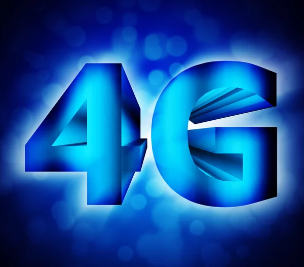 Символ сети 4G — стоковое фото