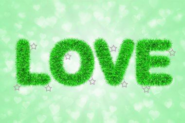 metin aşk tinsel desenli