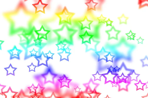 Abstracte achtergrond met kleurrijke ster — Stockfoto