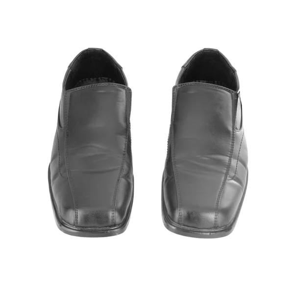 Men's black shoes — Stock Photo, Image