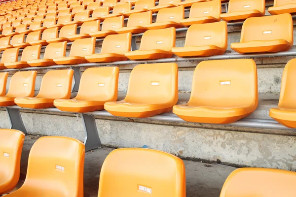 Sedačky na stadion — Stock fotografie