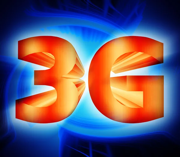 Symbol sieci 3g — Zdjęcie stockowe