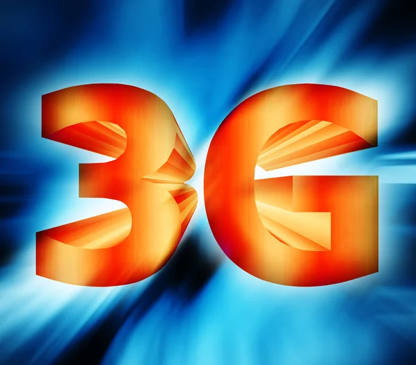 Símbolo de rede 3G — Fotografia de Stock