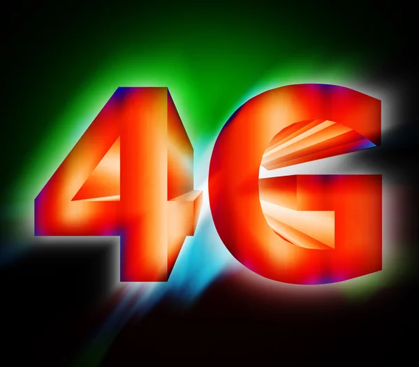 4g sítě symbol — Stock fotografie