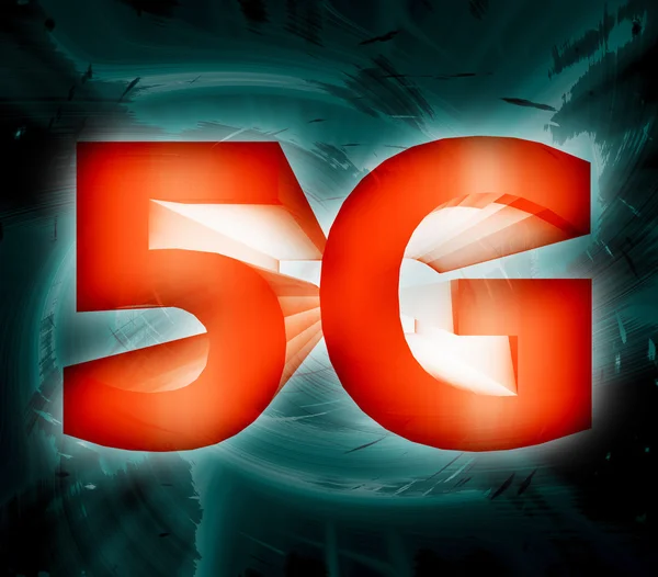 Símbolo de red 5G —  Fotos de Stock