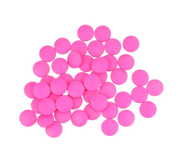 Pink pills — Stock Photo, Image