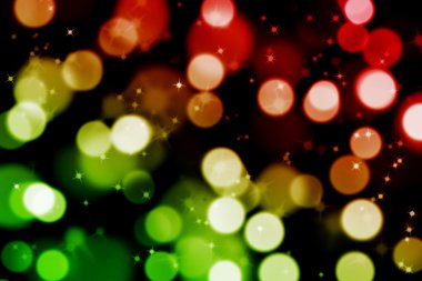 soyut sihirli bokeh arka plan