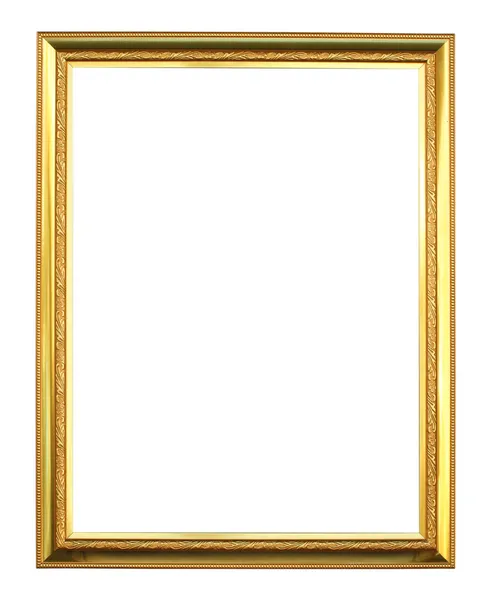 Gouden afbeeldingsframe — Stockfoto