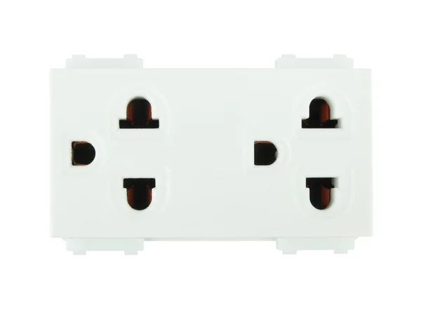 Electrical outlet (socket plug) — Stock Photo, Image