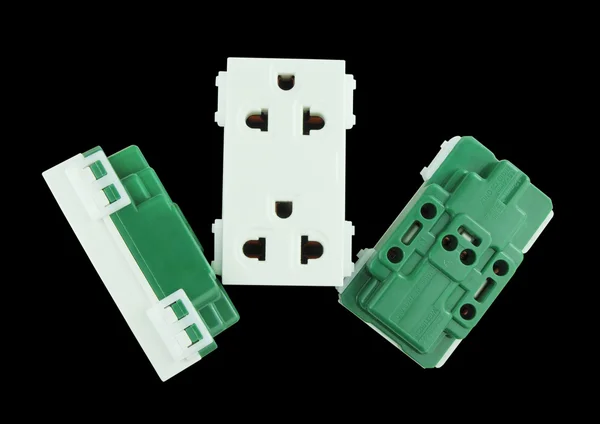 Electrical outlet (socket plug) — Stock Photo, Image