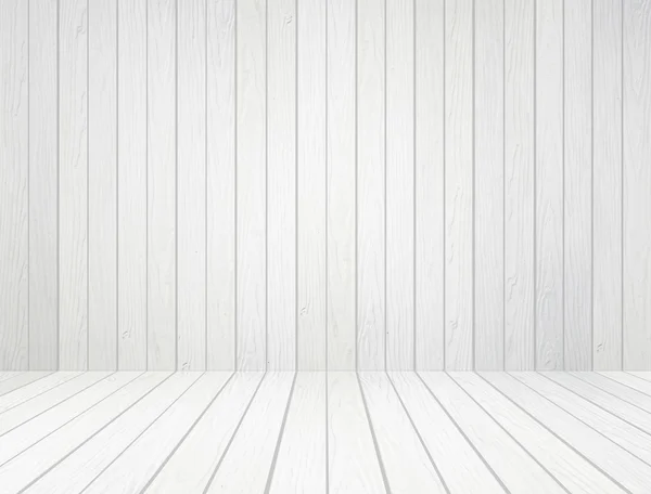 Beyaz ahşap duvar ve ahşap döşeme arka planı
