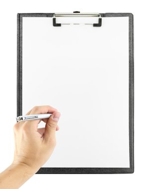 kalemi ile beyaz panoya tarih yazma el