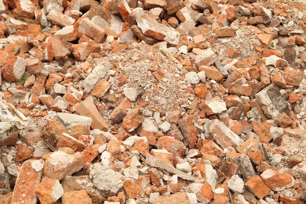 Pile de mur de briques — Photo