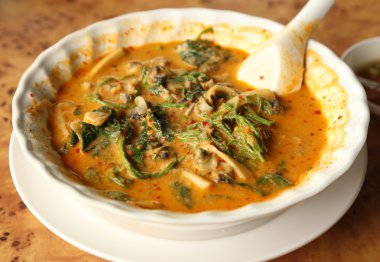 nehir salyangoz köri Tayland gıda