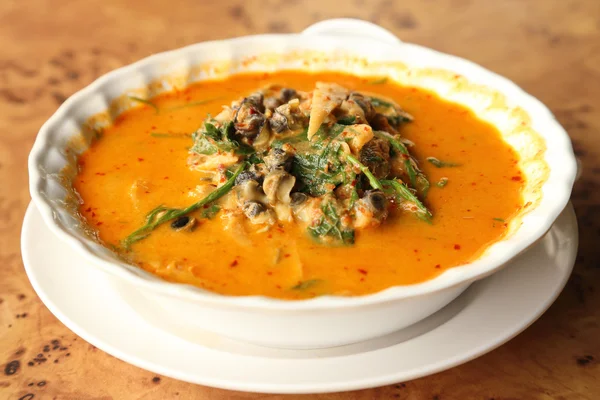 nehir salyangoz köri Tayland gıda