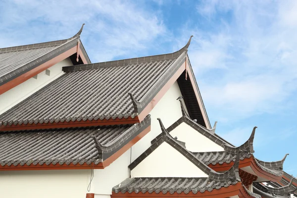 Traditionelles chinesisches Dach — Stockfoto