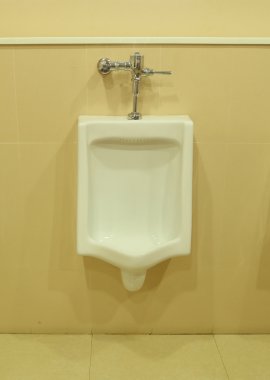 Beyaz tuvalet pisuara