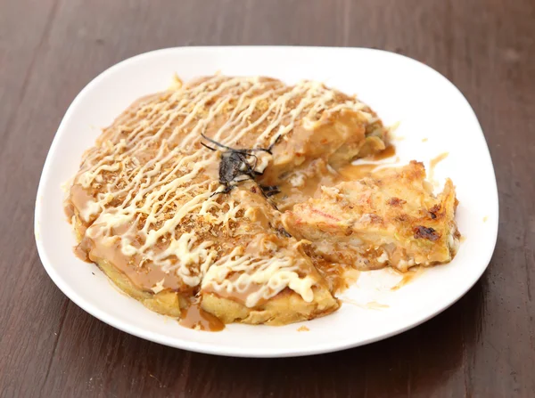 Pizza Japanese style — Stock Photo, Image