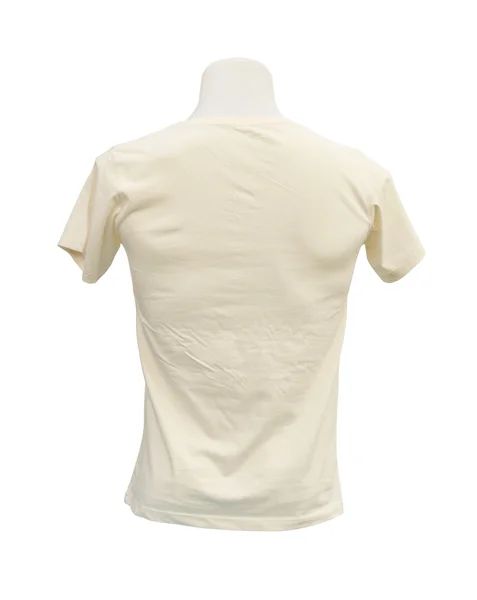 Male tshirt template on the mannequin (back side) — Stock Photo, Image