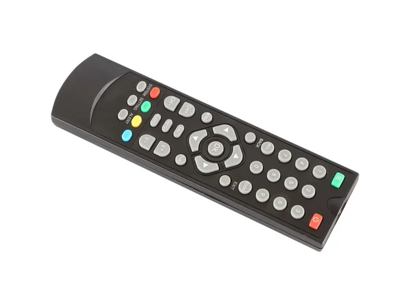 TV remote control on white background — Stock Photo, Image