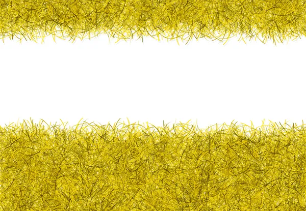 Gold christmas tinsel texture background — Stock Photo, Image
