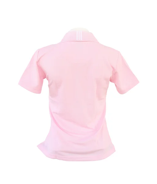 Female shirt template on the mannequin on white background — Stock Photo, Image