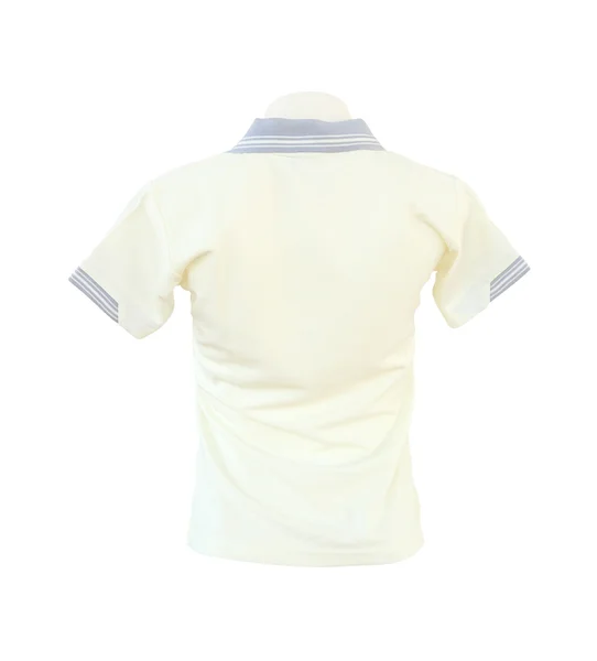 Female shirt template on the mannequin on white background — Stock Photo, Image