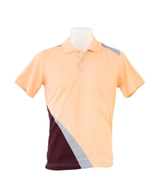 beyaz zemin üzerine mankenin erkek gömlek şablonu