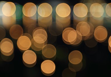 Bulanık sıcak ışıkların soyut arkaplanı