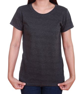 kadını boş t-shirt 